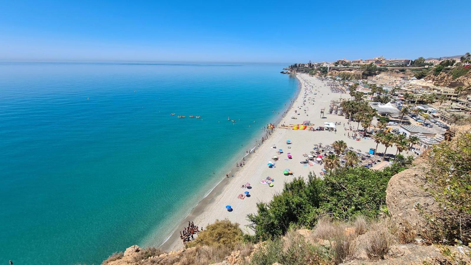 Apartament Burriana Beach Silhouse Nerja Εξωτερικό φωτογραφία
